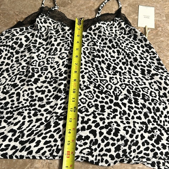 BLASHE NWT cami,lace,animal print,satin feel,romantic,mob wife,whimsigoth,fairy - Picture 14 of 16